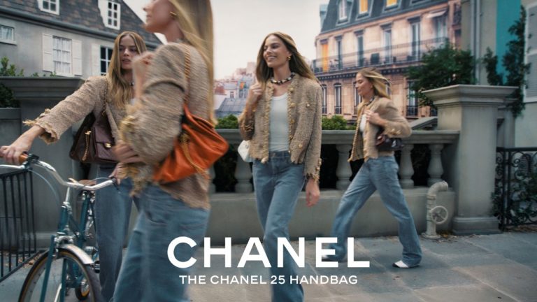Chanel Taps Margot Robbie, Michel Gondry, And Kylie Minogue For A Breathtaking CHANEL 25 Handbag Campaign