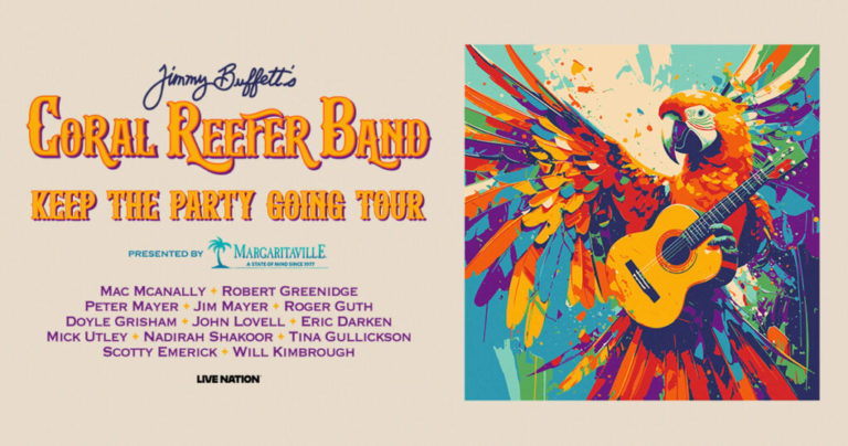 Jimmy Buffett’s Coral Reefer Band Launch Summer Celebration With “Keep The Party Going Tour”
