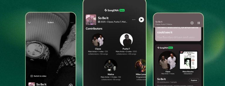Spotify’s New SongDNA Feature Pulls Back the Curtain on the Creative Connections Behind Your Favorite Tracks