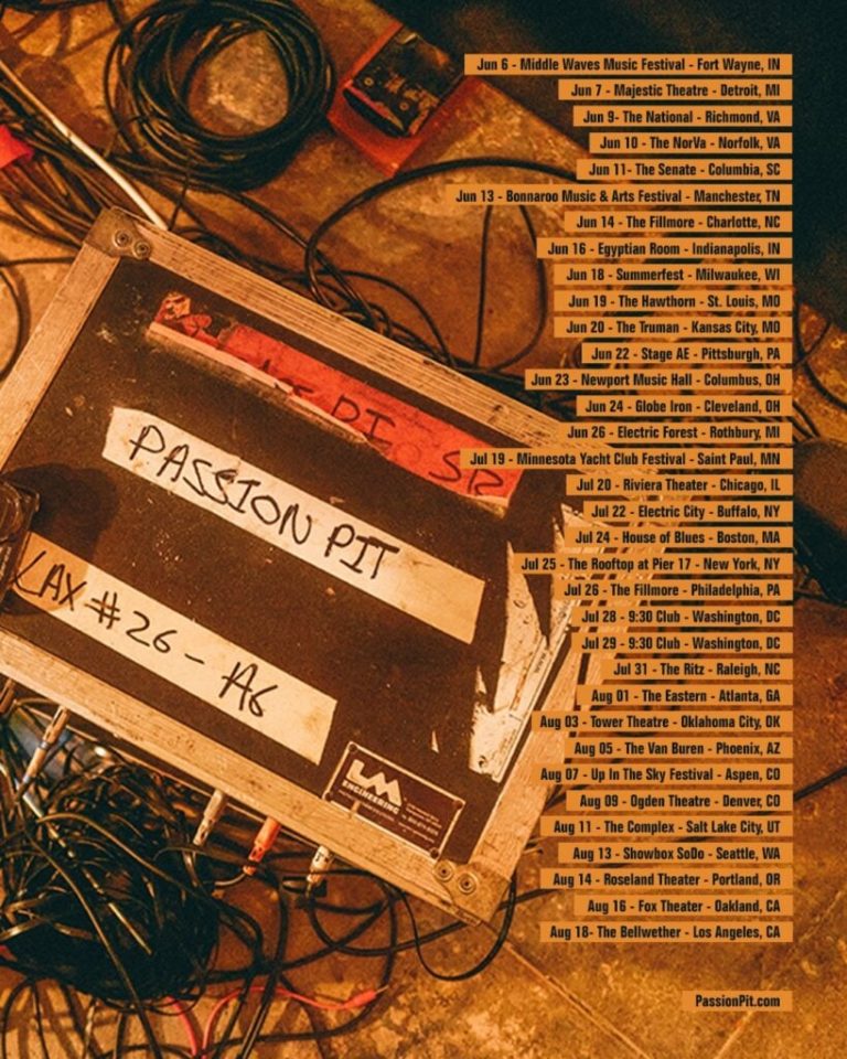 Passion Pit Announce a Massive Summer Tour and New EP