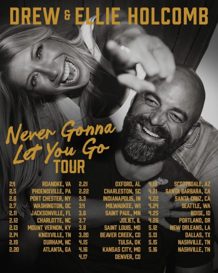 Award-Winning Duo Drew & Ellie Holcomb Hit the Road Behind Their First Album Together ‘Memory Bank’