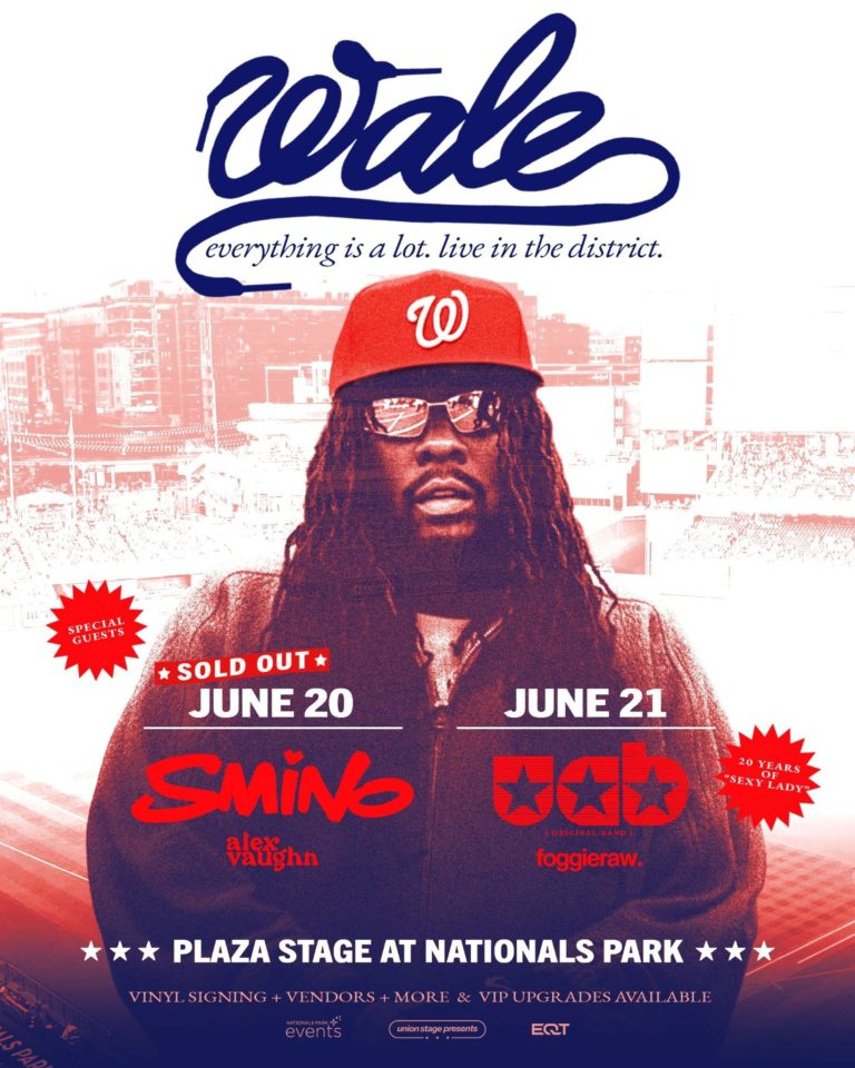 DMV Hip-Hop Legend Wale Brings “Live in the District” to Nationals Park Over Juneteenth Weekend
