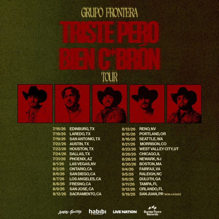 Grupo Frontera Bring the “Triste Pero Bien C*brón Tour” to U.S. Arenas This Summer