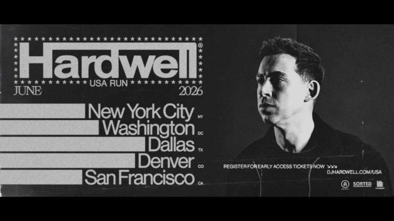 Big Room And Mainstage Techno Titan Hardwell Announces 2026 North American Tour