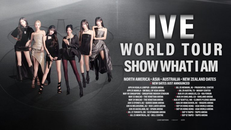 K-Pop Powerhouse IVE Bring Their “SHOW WHAT I AM” World Tour to North America This Summer
