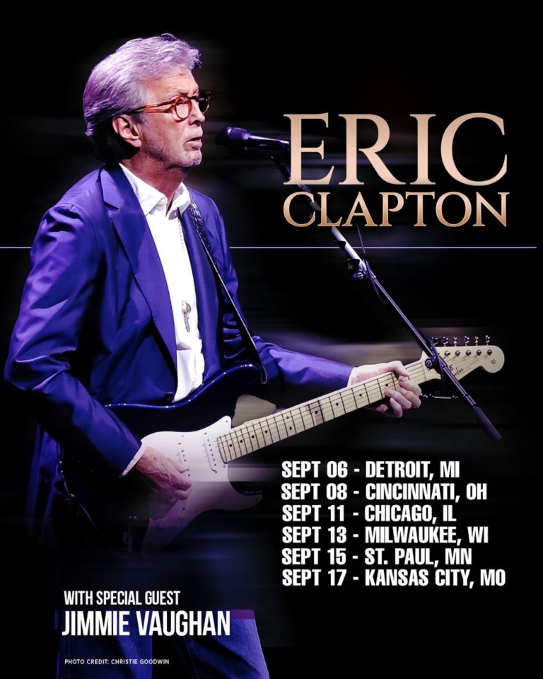 Eric Clapton Announces Fall 2026 U.S. Tour