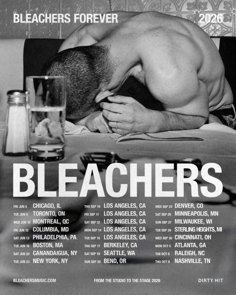 Bleachers Announce 24-Date North American Tour Starting in Chicago This June
