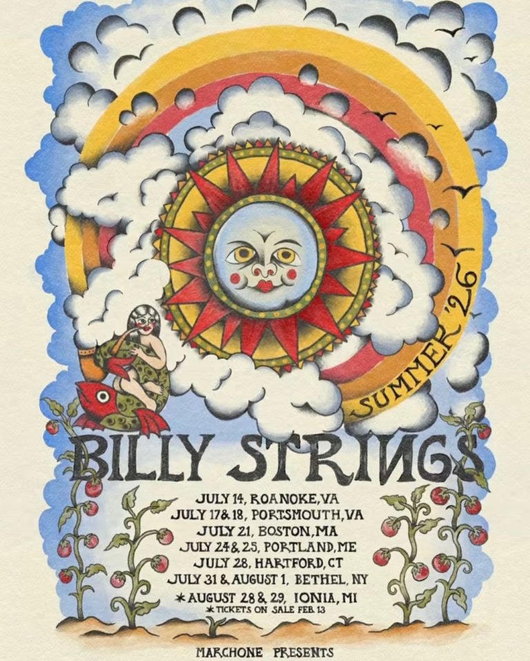 Billy Strings Extends 2026 Summer Tour