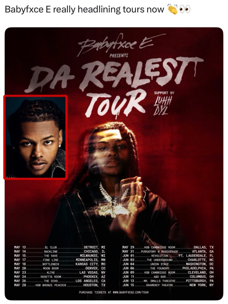 Flint Hip-Hop Hitmaker Babyfxce E Hits The Road With “Da Realest Tour”