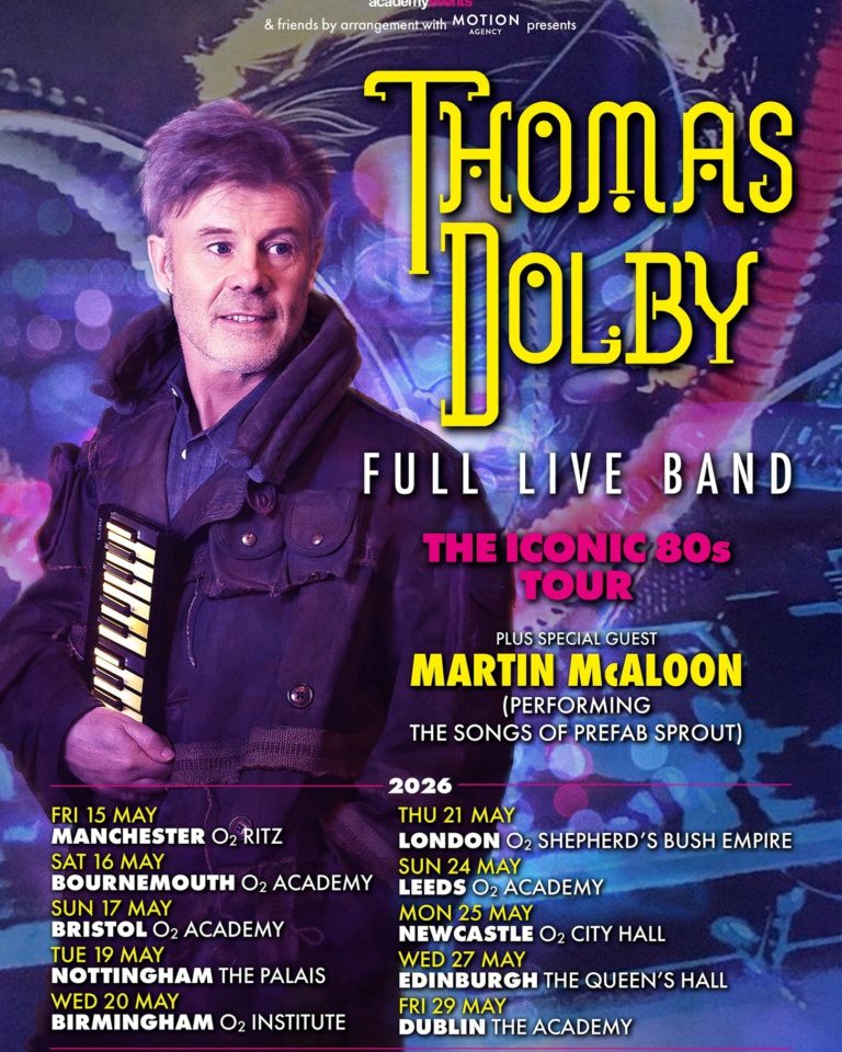 Thomas Dolby Takes “The Iconic 80s” Tour To Seven US Cities This April