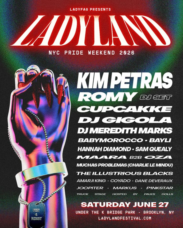 Kim Petras Headlines LadyLand 2026 at Under the K Bridge Park for NYC Pride Weekend