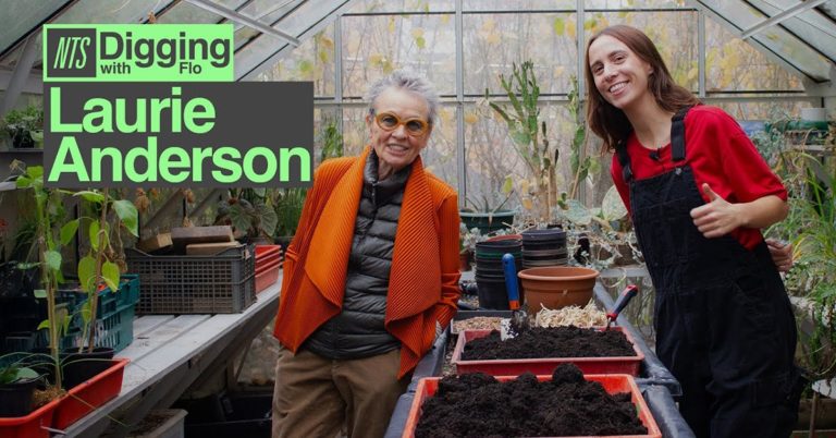 Avant-Garde Icon Laurie Anderson Gets Her Hands Dirty on NTS Podcast “Digging with Flo”
