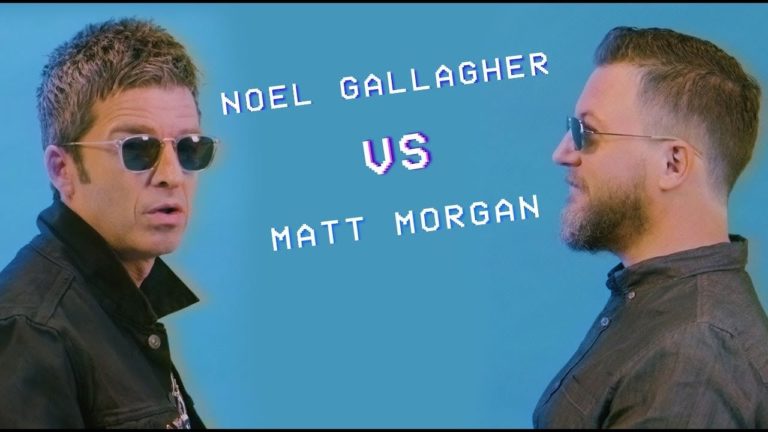 Noel Gallagher Caught in Rare Candid Moment During Interview