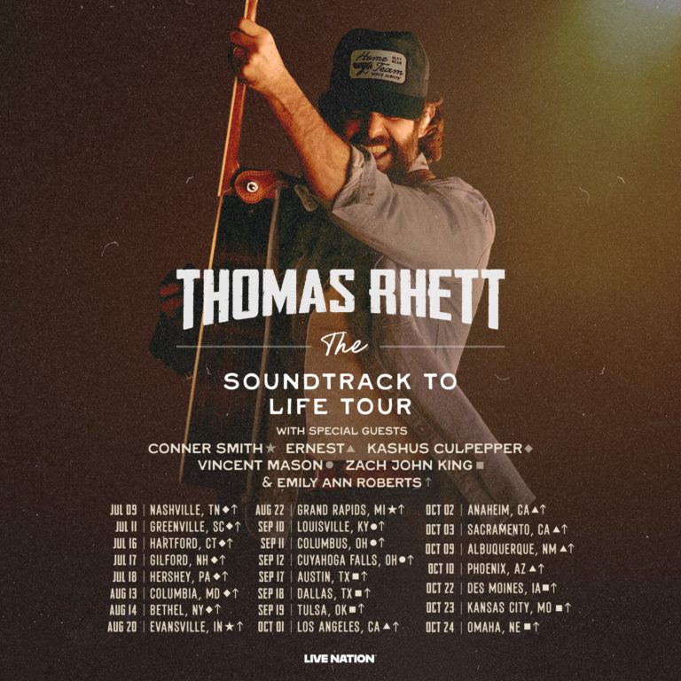 Thomas Rhett Takes the ‘Soundtrack to Life’ Tour Nationwide This Summer