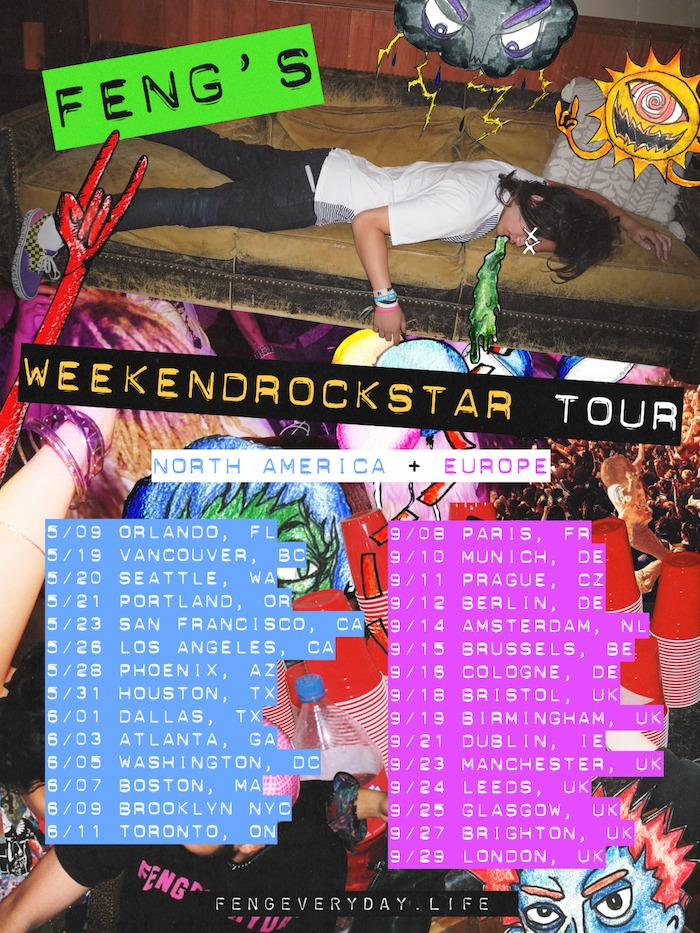 U.K. Underground Phenom Feng Announces First-Ever Global “Weekend Rockstar Tour”