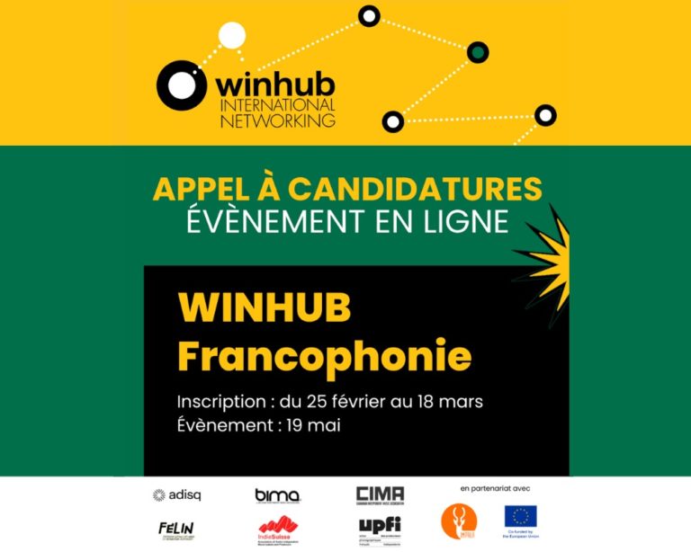 CIMA Members Can Now Apply for WINHUB Francophonie, a Free Online Networking Event for Francophone Music Markets
