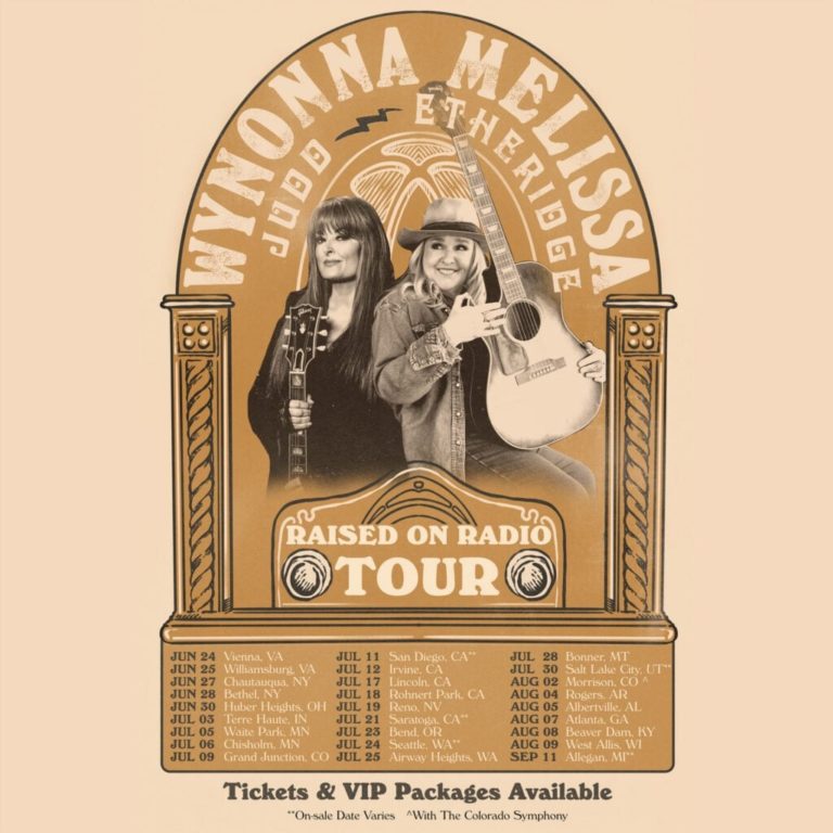 Wynonna Judd and Melissa Etheridge Team Up for the “Raised On Radio Tour”