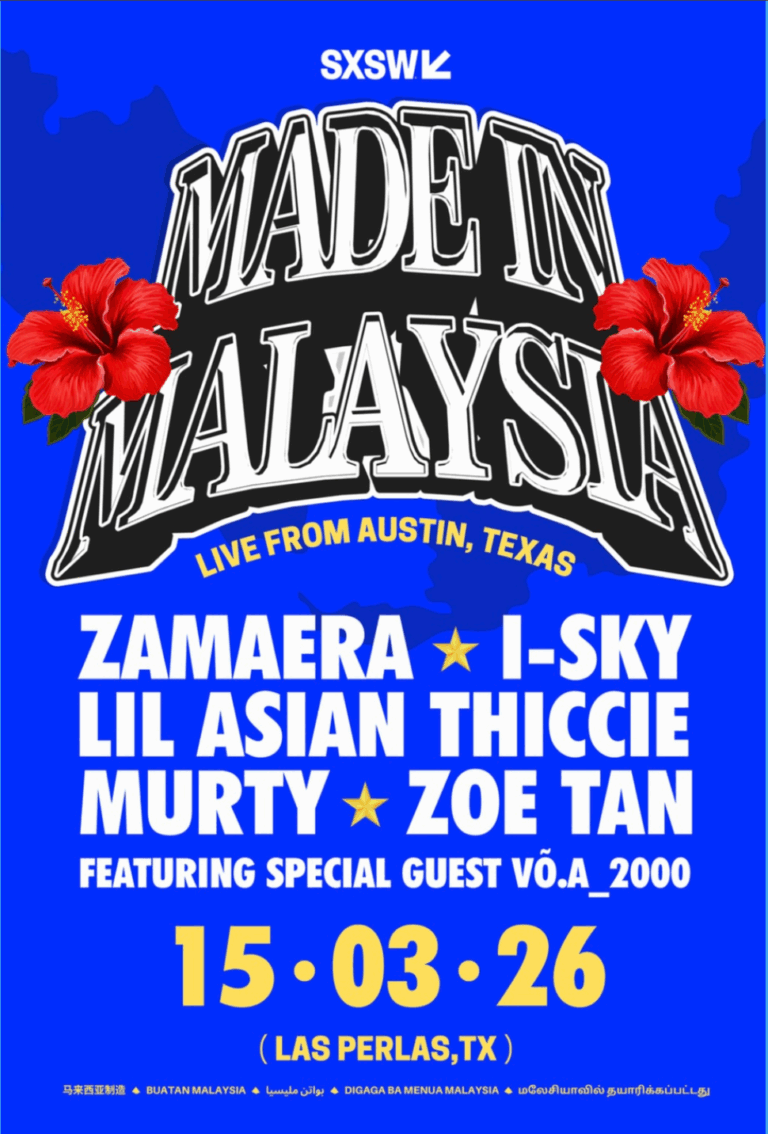Malaysian Rapper Zamaera Curates Historic “Made in Malaysia” Stage at SXSW 2026