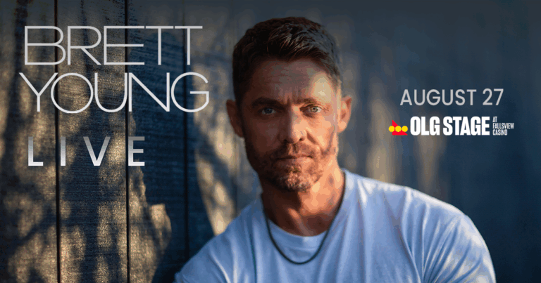 Brett Young Brings His Heartfelt California Country Sound to Niagara Falls This August