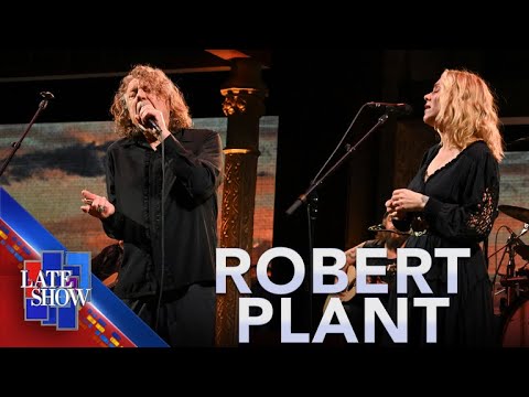 Robert Plant Takes “Ramble On” to Colbert in a Performance Worth Every Second