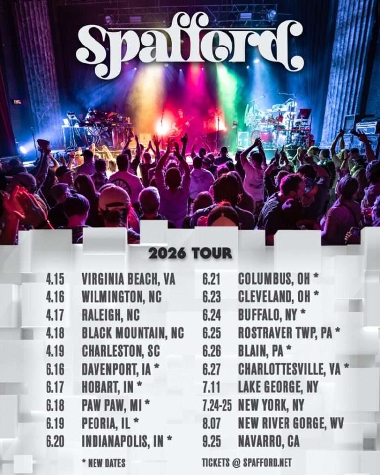 Jam Favorites Spafford Map Out a Busy 2026 Summer Tour With First Dates Announced
