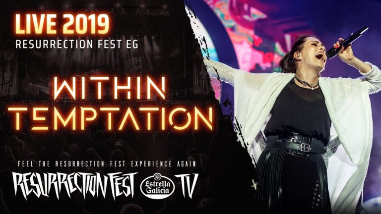 Video: Within Temptation’s Sharon den Adel Commands Resurrection Fest in a Full-Scale Symphonic Metal Spectacle From 2019