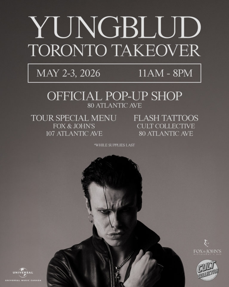 Yungblud Brings the Toronto Takeover Pop-Up to the City May 2-3