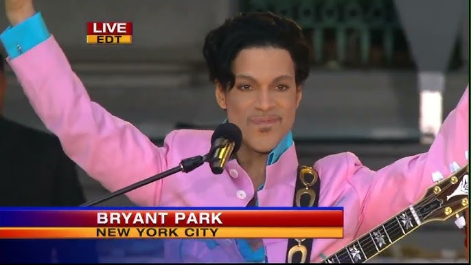 Video: Prince, Tamar Davis, and Sheila E. Threw a Bryant Park Party That Good Morning America Never Forgot
