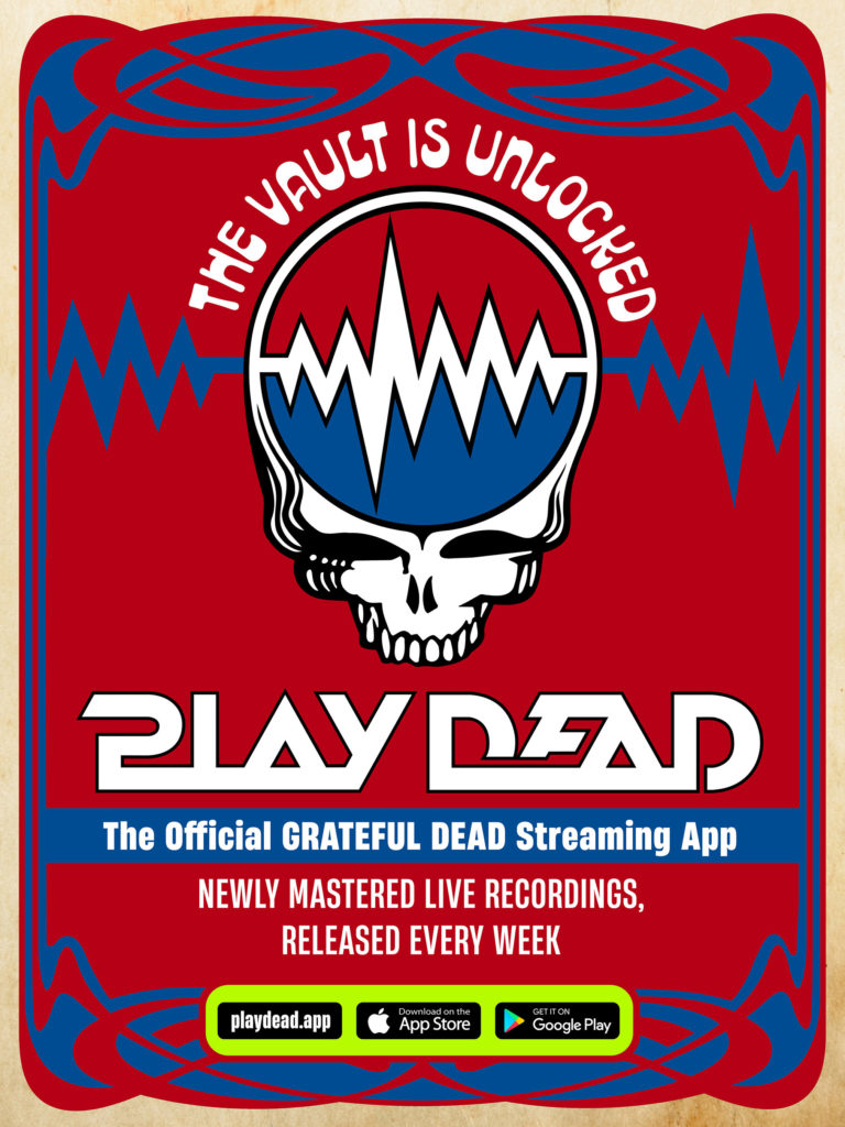 Nugs Launches Play Dead, A Hi-Res Streaming App That Opens The Grateful Dead Vault Like Never Before