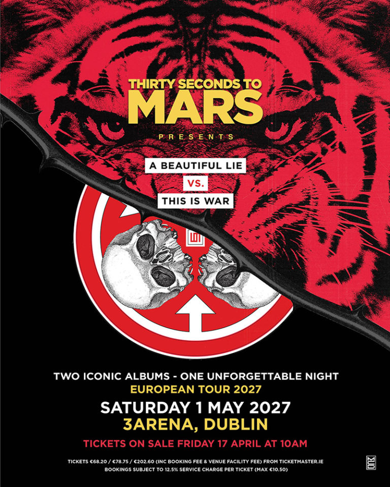 Thirty Seconds to Mars Reunite With Tomo Miličević for “A Beautiful Lie vs This Is War” European Tour