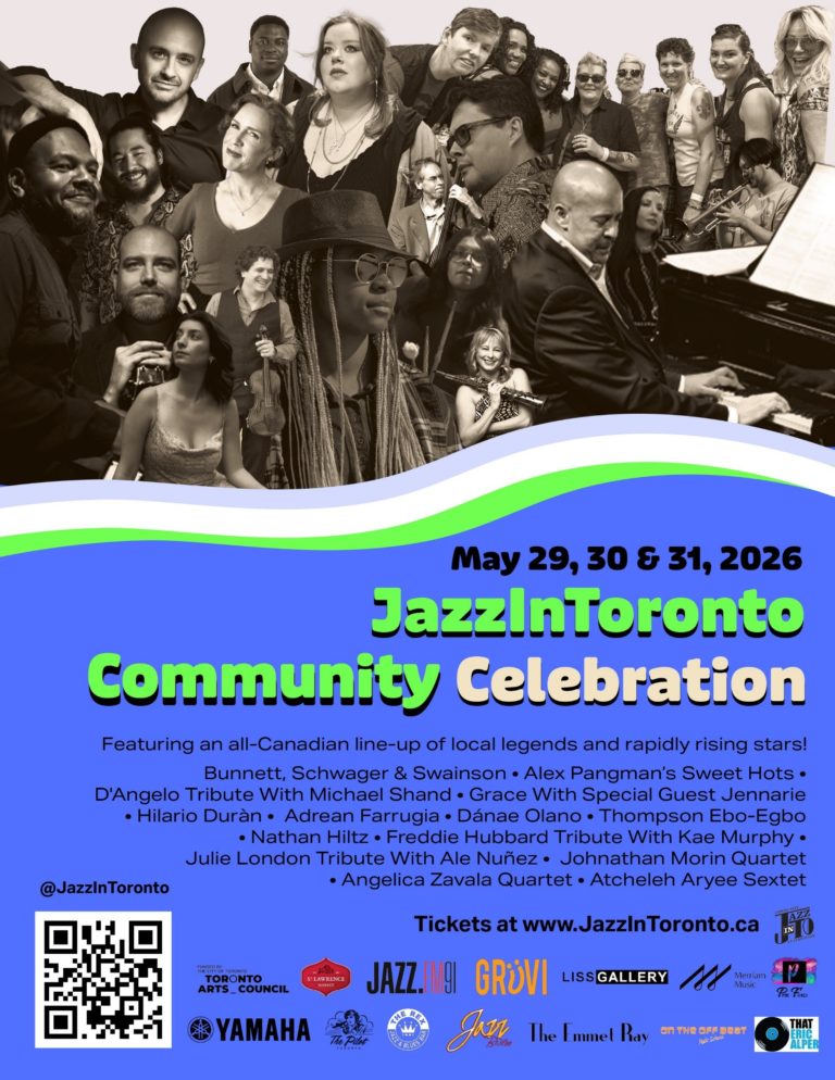 JazzInToronto Festival Returns May 29 to 31 With GRAMMY and JUNO Winners