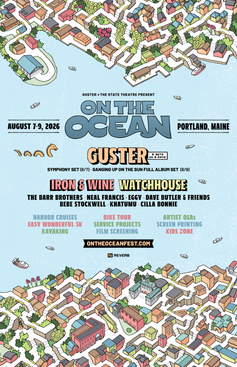 Guster’s On the Ocean 2026 Returns to Portland, Maine With Iron & Wine, Watchhouse, Eggy and More