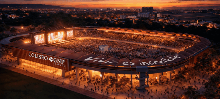 OCESA and GNP Seguros Reopen the Coliseo GNP Seguros This August as a World-Class Live Venue