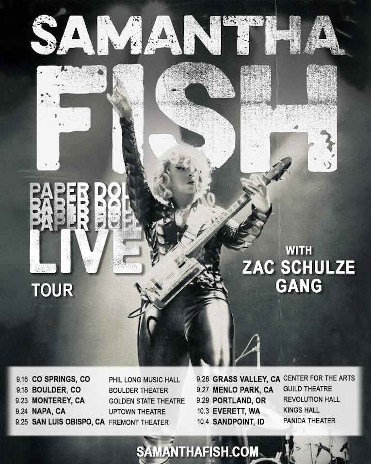 Samantha Fish Announces Fall Tour and First-Ever Live Album ‘Paper Doll Live’