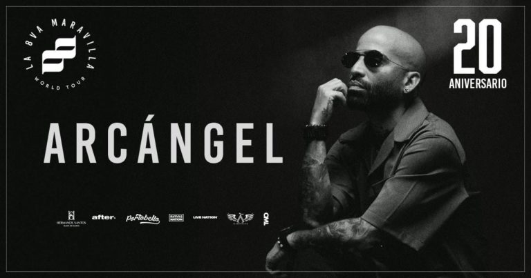 Reggaetón Star Arcángel Marks 20 Years With the “La 8va Maravilla World Tour”