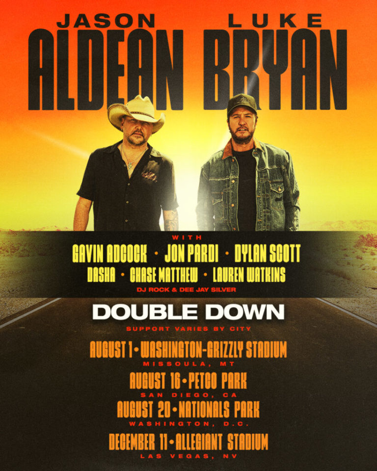 Jason Aldean and Luke Bryan Announce the Double Down Tour