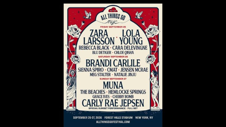 Zara Larsson, Brandi Carlile, and Lola Young Head Up All Things Go NYC This September