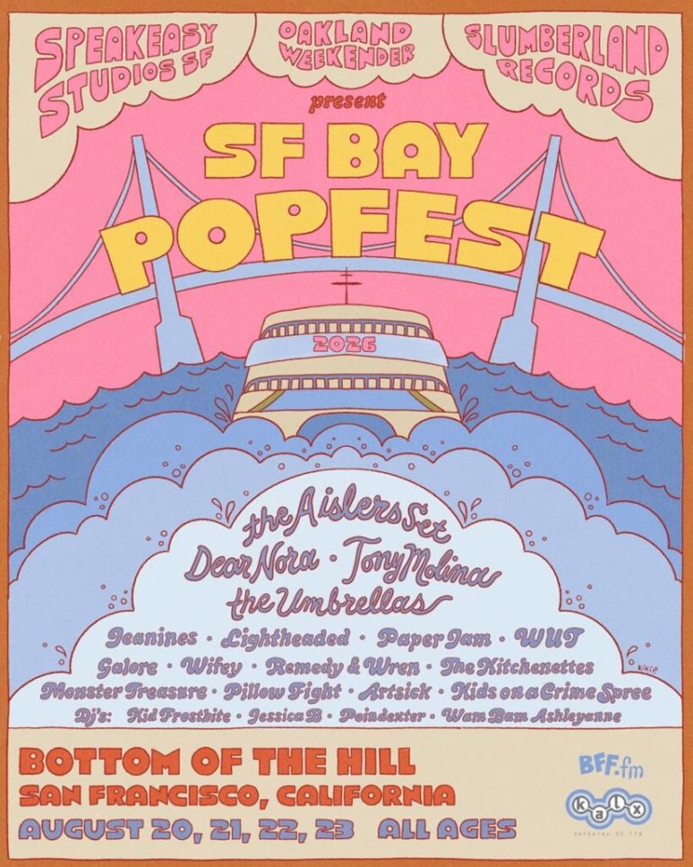 The Aislers Set, Tony Molina, and Dear Nora Head Up the Inaugural SF Bay Popfest This August