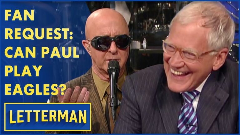 David Letterman Discovers Just How Expensive It Is to Play Eagles Music on Television