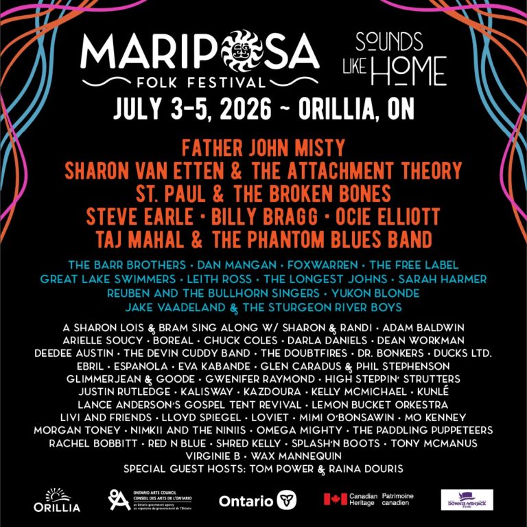 Mariposa Folk Festival Announces Superb 2026 Lineup With Father John Misty, Sharon Van Etten, St. Paul & The Broken Bones, and More