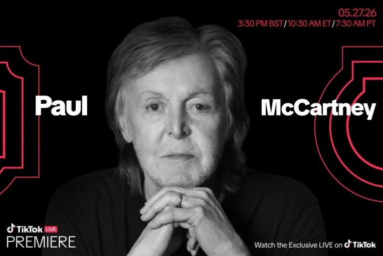Paul McCartney Takes Over TikTok LIVE on May 27 to Celebrate New Album ‘The Boys of Dungeon Lane’