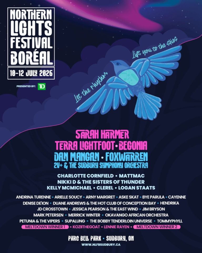 Sarah Harmer, Begonia and Terra Lightfoot Headline Northern Lights Festival Boréal’s Bold 2026 Lineup