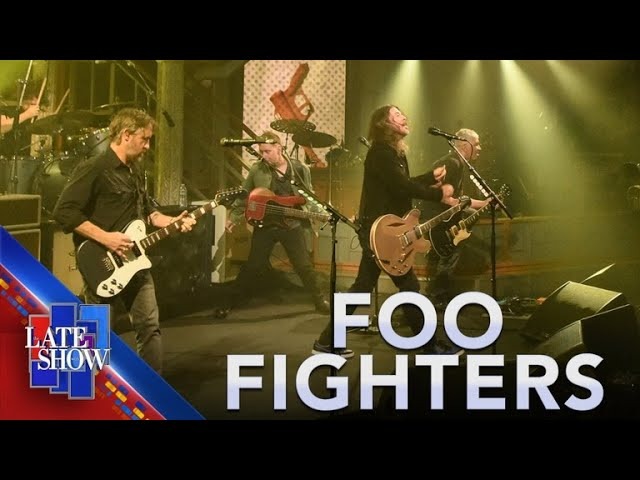 Foo Fighters Close the Loop on The Late Show With a Medley 31 Years in the Making