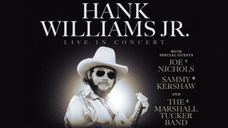 Hank Williams Jr. Hits the Road This Summer With Joe Nichols, Sammy Kershaw, and The Marshall Tucker Band
