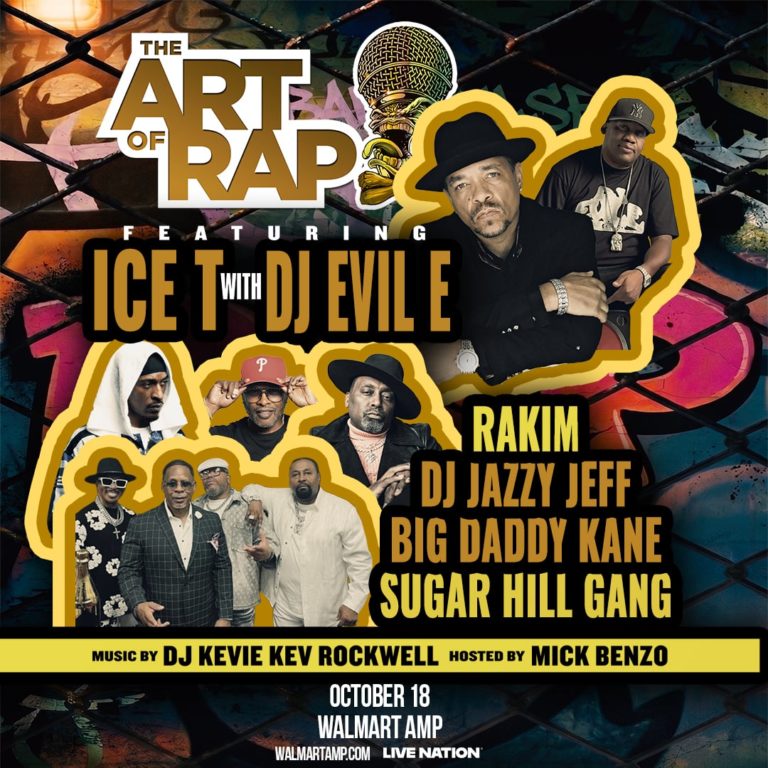 Ice-T Brings The Art of Rap Back With Rakim, DJ Jazzy Jeff, Big Daddy Kane and the Sugarhill Gang