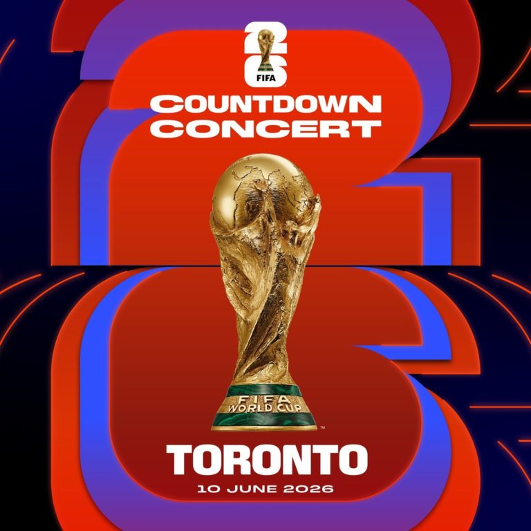 Bryan Adams, Wyclef Jean, and Nora Fatehi Headline Toronto’s FIFA World Cup 2026 Countdown Concert