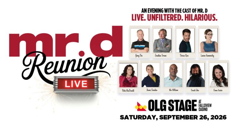 Gerry Dee Brings Mr. D Reunion Live to the OLG Stage at Fallsview Casino This September