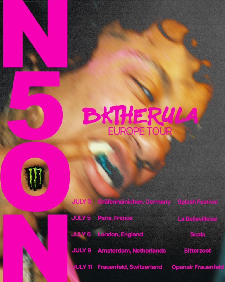 Atlanta Alternative Hip-Hop Trailblazer BKTHERULA Takes the N5ON Tour Across Europe This Summer