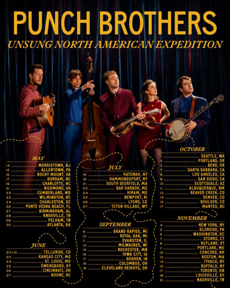 Grammy Winners Punch Brothers Launch Their Most Extensive Tour Since 2019 With New Album On the Way