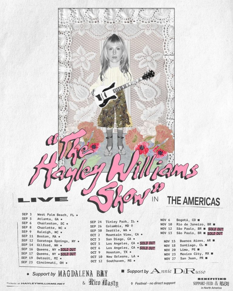 Hayley Williams Adds 25 Dates Across North America and Latin America to The Hayley Williams Show